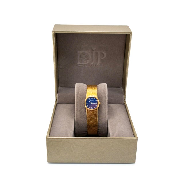 Ladies Vintage Patek Philippe Ellipse 19mm 3370/1j 18k Yellow Gold Manual Watch For Sale - Image 9 of 10