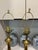 Brass 70s Vintage Brass Flared Trumpet Table Lamps Attributed to Tony Paul - A Pair For Sale - Image 8 of 12