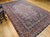 Vintage Persian Isfahan Rug, Hand-Knotted Wool, Floral Pattern, Ivory & Red, 8x12 For Sale - Image 14 of 18