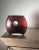 A Modernist Art Glass “Donut” Vase In Aubergine, Late 20Th Century For Sale - Image 4 of 12