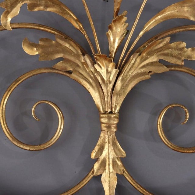 Large Vintage French Louis XVI Gilt Wall Mirror, Circa 1940 For Sale - Image 11 of 13