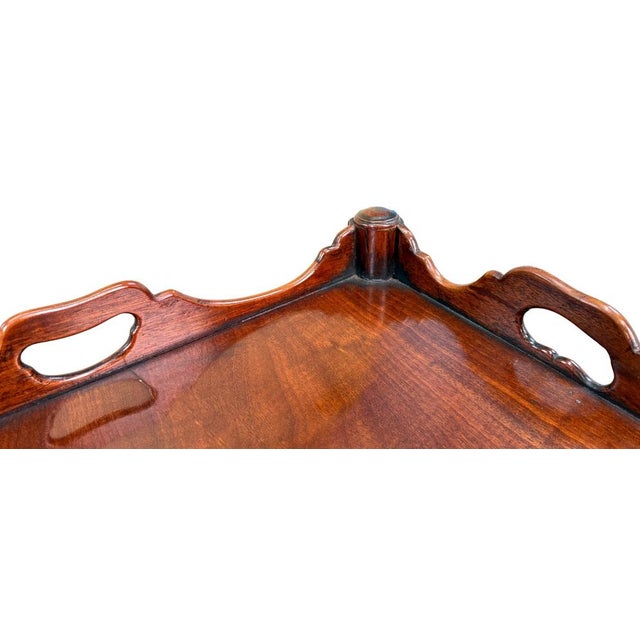 Antique Georgian Mahogany Nightstands, 1770, Set of 2 For Sale - Image 3 of 14