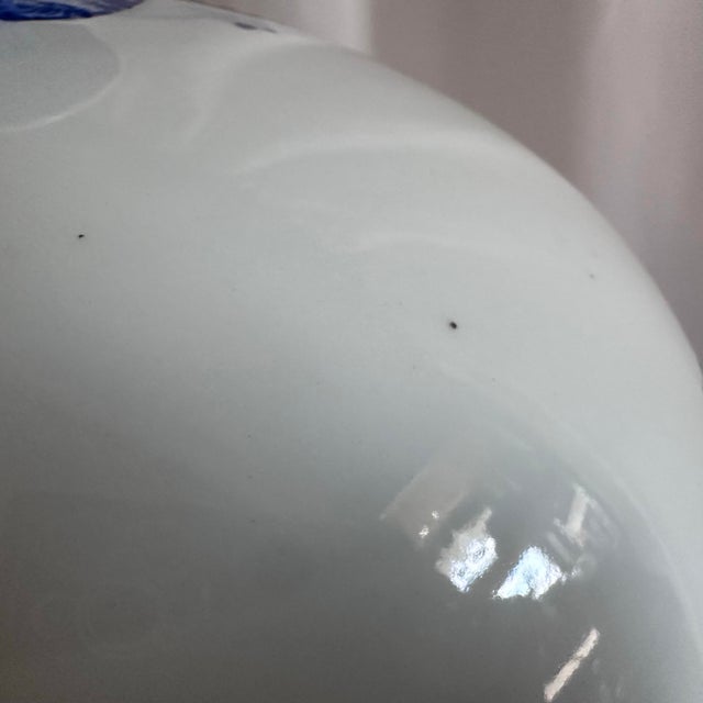 John Richard Yori Ceramic Oversized Vase With Asian Theme For Sale In New York - Image 6 of 7