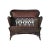 Heywood-Wakefield Heywood Wakefield Loveseat Antique Wicker For Sale - Image 4 of 8