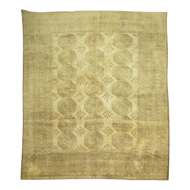 Early 20th Century Large Ersari Rug - 11'1" x 14'1" For Sale