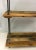 Adjustable Height Industrial Style 3-Shelf Pallet Wood Bookcase For Sale - Image 10 of 13