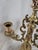 Metal Antique Brass and Bronze Candelabra Set For Sale - Image 7 of 11