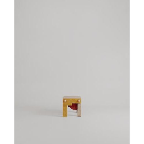 Unique Architectural Layered Marble Stone Strata Stool By Esther Knopfler Dimensions: L 40 x W 40 x H 45 cm. Unique piece...