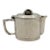Vintage Art Deco Teapot in the Gio Ponti for Berndorf Design, Silver-Tone Metal For Sale