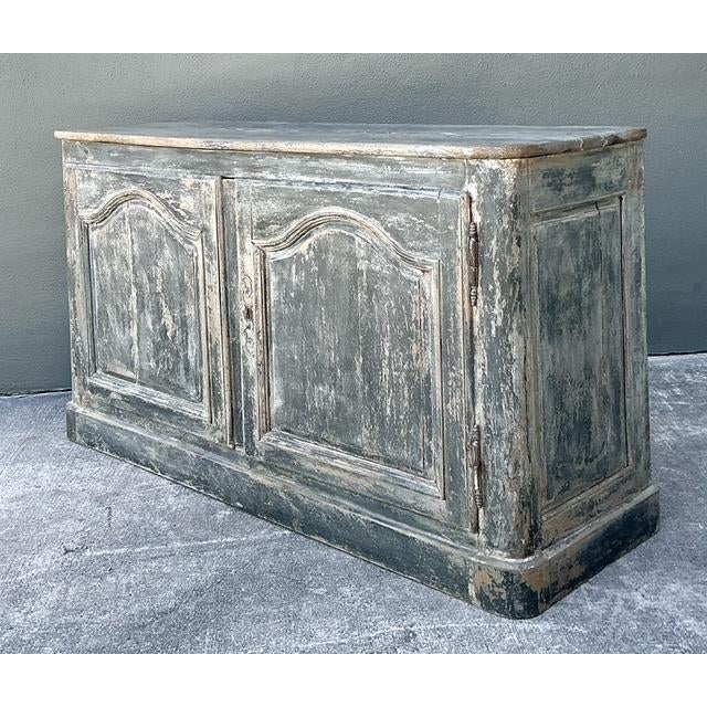Vintage 19th Century Patinated French Sideboard For Sale - Image 11 of 12