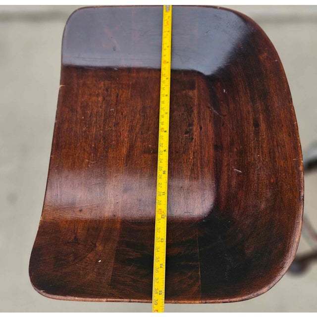 1970s Jean of Topanga Counter Stools Set For Sale - Image 9 of 10
