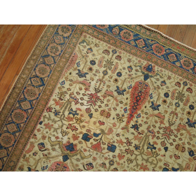 Textile Vintage Malayer Rug, 4'4'' X 6'6'' For Sale - Image 7 of 9