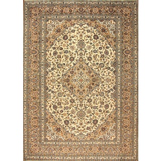 Middle Eastern Hand-Knotted Rug For Sale