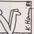 Hand signed by Keith Haring in felt pen, upper center, 'K. Haring' for Keith Haring (American, 1958-1990) and dated 1983....