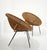 Mid-Century Modern Wicker Armchairs by Design Italia, 1950s, Set of 2 For Sale - Image 4 of 18