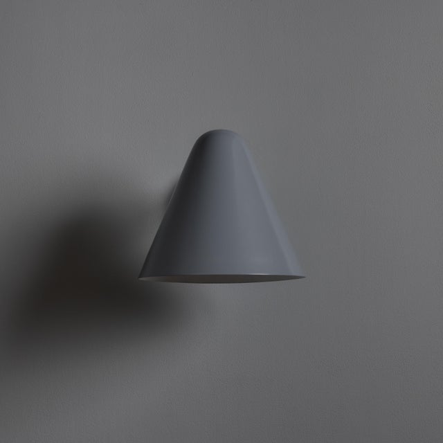 Not Yet Made - Made To Order Mid-Century Modern 'ZuZu' Silver Painted Brass Wall Sconce in the Style of Jacques Biny For Sale - Image 5 of 18