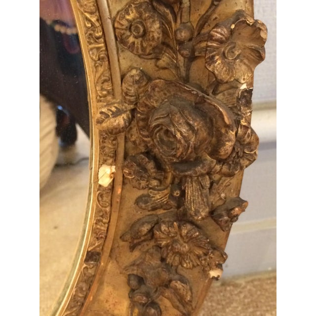 French French Framed Oval Mirror For Sale - Image 3 of 13