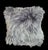 Mid-Century Modern Mon Chateau Pair of Tibetan Lamb Fur Throw Pillows For Sale - Image 3 of 6