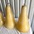 Leucos Vintage Italian Glass Pendant Lamps by Toso & Massari for Leucos - Set of 5 For Sale - Image 4 of 12