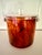 Vintage Tortoiseshell Lucite Ice Bucket With Clear Lid and Handle For Sale In New York - Image 6 of 6