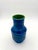 Ceramic Rimini Blue Ceramic Vase by Aldo Londi for Bitossi, 1960s For Sale - Image 7 of 7