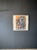Fernand Leger Framed Silk Scarf, titled "L Acrobate et le Cheval Originally this was an oil painting, that was later...