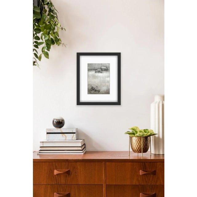 Paper Krystyna Jaszke, Dolly (Sheep), Etching on Paper, 2002 For Sale - Image 7 of 8