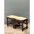Vintage Turned Wood Low Stools With Caning For Sale - Image 11 of 12