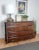 Mid-Century Modern Italian Wood & Brass Chest of 4 Drawers For Sale - Image 4 of 9
