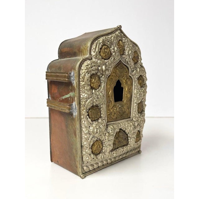 Tibetan Traveling Prayer Shrine Gau For Sale - Image 11 of 12