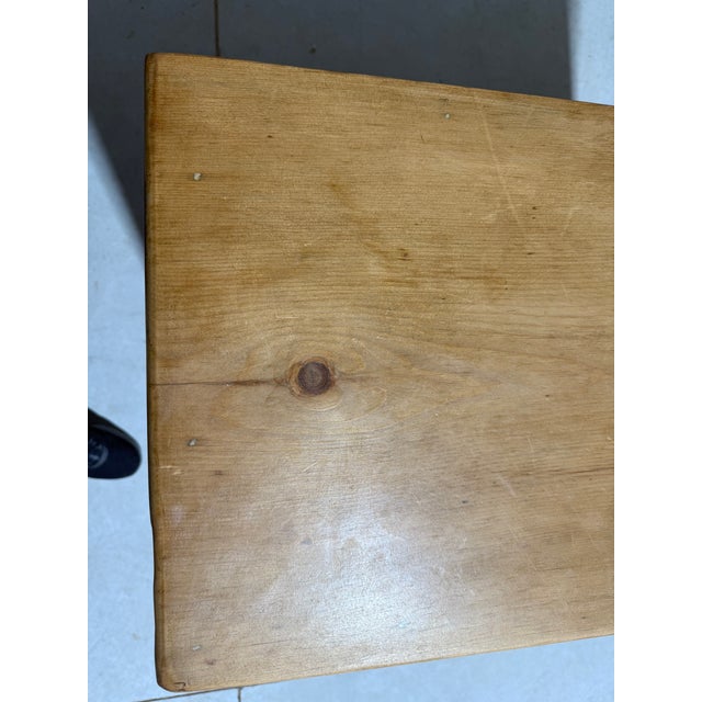 Wood Antique Pine Three Drawers - Chest of Drawers From England For Sale - Image 7 of 18