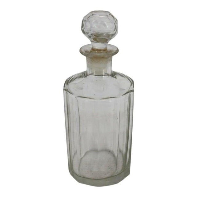Four Vintage Dimiutive Cut & Pressed Glass Spirit Decanters C1940 For Sale - Image 14 of 18