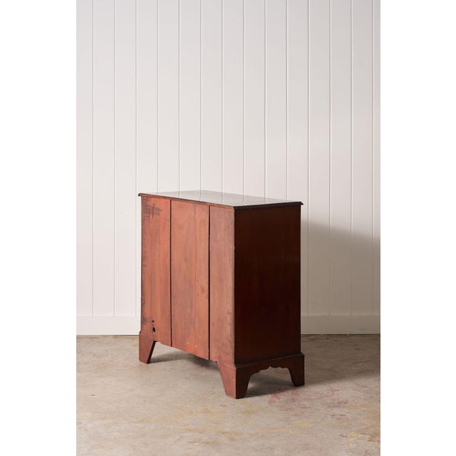 19th Century Mahogany Chest With Octagon Backplate Pulls For Sale - Image 4 of 11