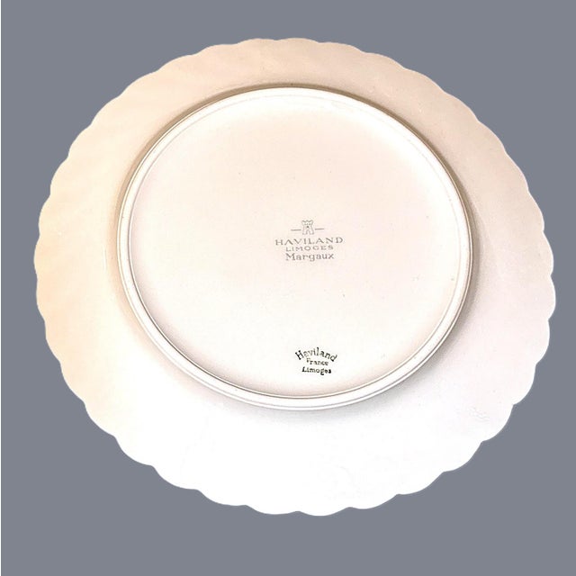 French French Limoges Dessert Plates - Set of 6 For Sale - Image 3 of 5