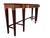 Brown Late 20th Century Hickory White Greek Key Console For Sale - Image 8 of 18