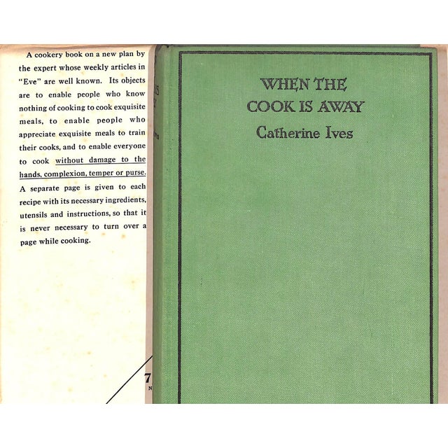 Traditional "When the Cook Is Away" 1928 Ives, Catherine For Sale - Image 3 of 5