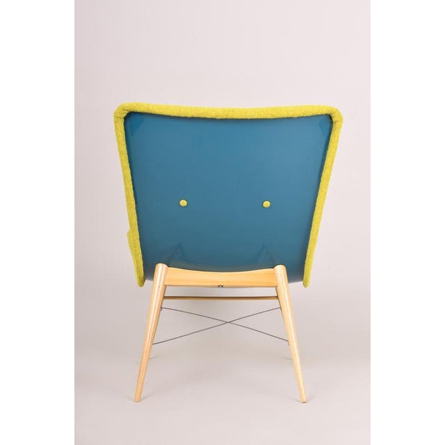 Mid-Century Beech Armchairs from M. Navrátil, Czech, 1950s, Set of 2 For Sale - Image 11 of 17