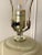 Art Deco Cream Glass Reverse Painted Table Lamp Base For Sale - Image 11 of 12