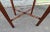 20th Century Mahogany Stretcher Galleried Side Table For Sale - Image 10 of 11
