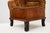 Wood Art Deco Walnut Ottoman with Velvet Upholstery, Italy, 1920s For Sale - Image 7 of 13