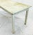 Vintage & Rustic White Wooden Factory Table For Sale - Image 4 of 6