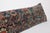Art Deco Authentic Persian Rug Cushion Cover – Hand Knotted Wool on Cotton Pillow Case -14'' X 42'' For Sale - Image 3 of 10