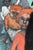 Helmut Diekmann, Landscape with Figures, 1963, Oil Painting on Canvas, Framed For Sale - Image 10 of 12