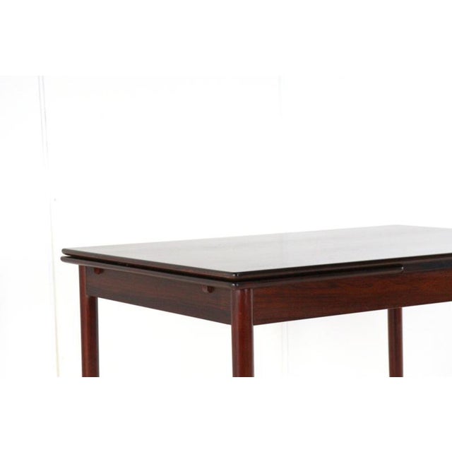 Extendable Rosewood Stenstrup Dining Table For Sale - Image 10 of 16