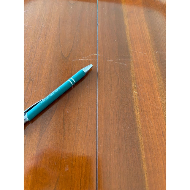 Jamestown Sterling 73" Cherry Extension Dining Table For Sale - Image 12 of 12