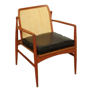 1960s Ib-Kofod Larsen for Selig Danish Modern Teak Lounge Chair