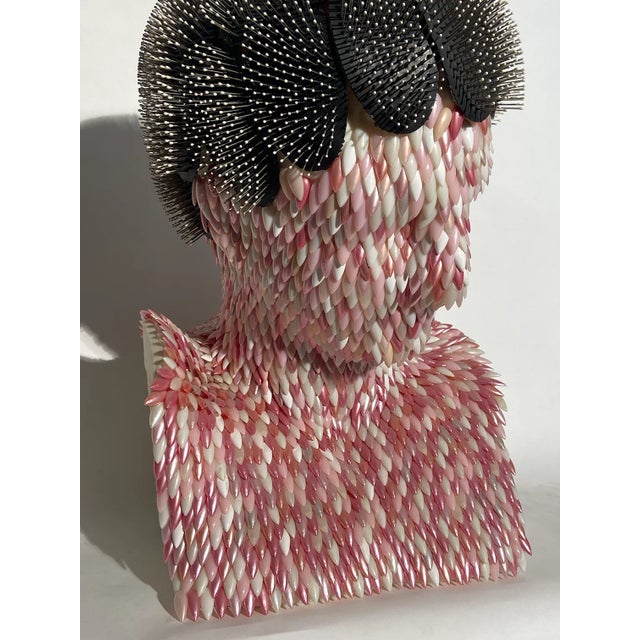 1990s Enrica Borghi, Bust Sculpture, 1999 For Sale - Image 5 of 11