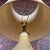 Danish Style Mid-Century Modern Organic Ceramic Lamp. For Sale - Image 11 of 12