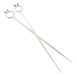 1920s Tiffany & Co Silver Plate Skewers or Brochettes, Garlands and Bows