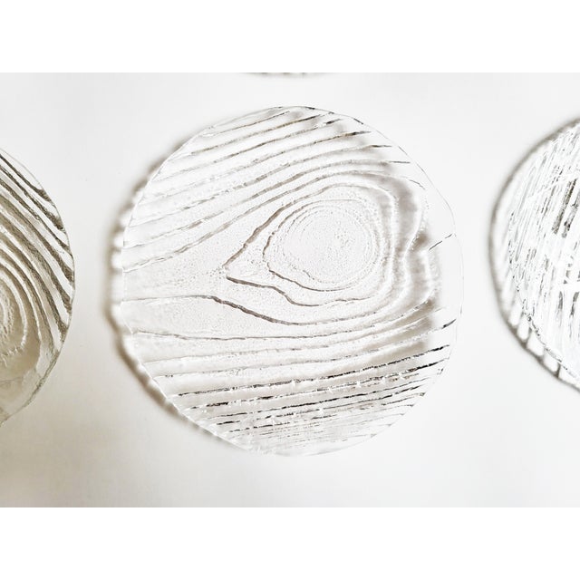 Mid-Century Modern Riedl Austria Crystal Dessert Plates by C.J. Riedel, 1970s, Set of 8 For Sale - Image 3 of 12